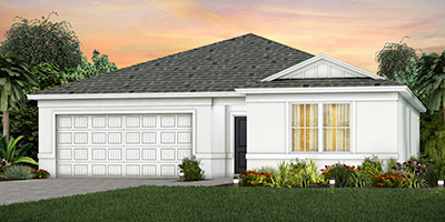 Sample exterior rendering of a property at The Cottage District